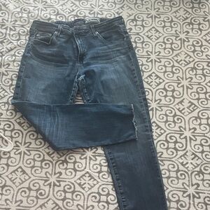 AG Adriano Goldschmied Dark Blue Skinny Jeans